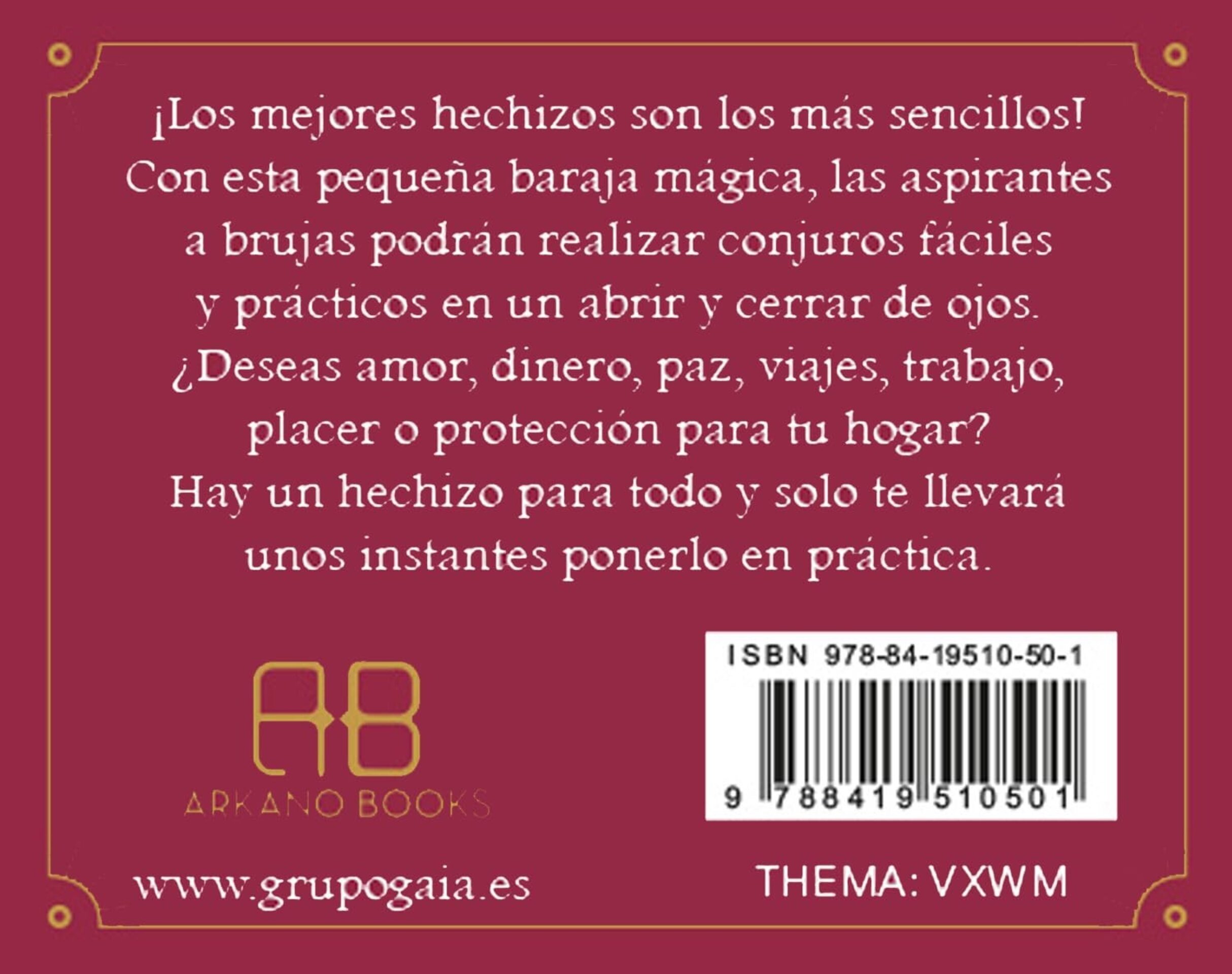 Hechizos, pequeña baraja de encantamientos - 2