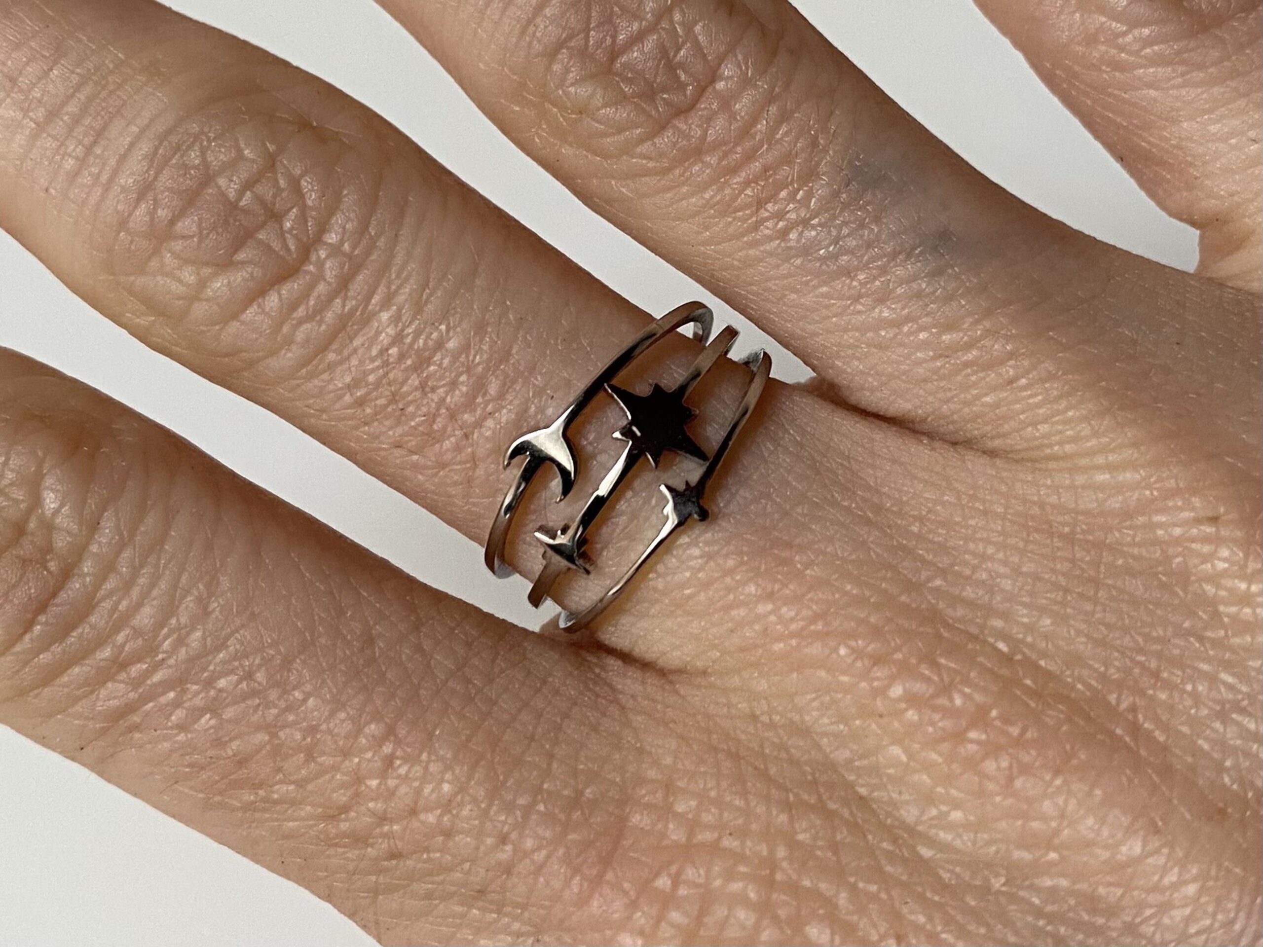 Anillo Luna y estrellas - 2