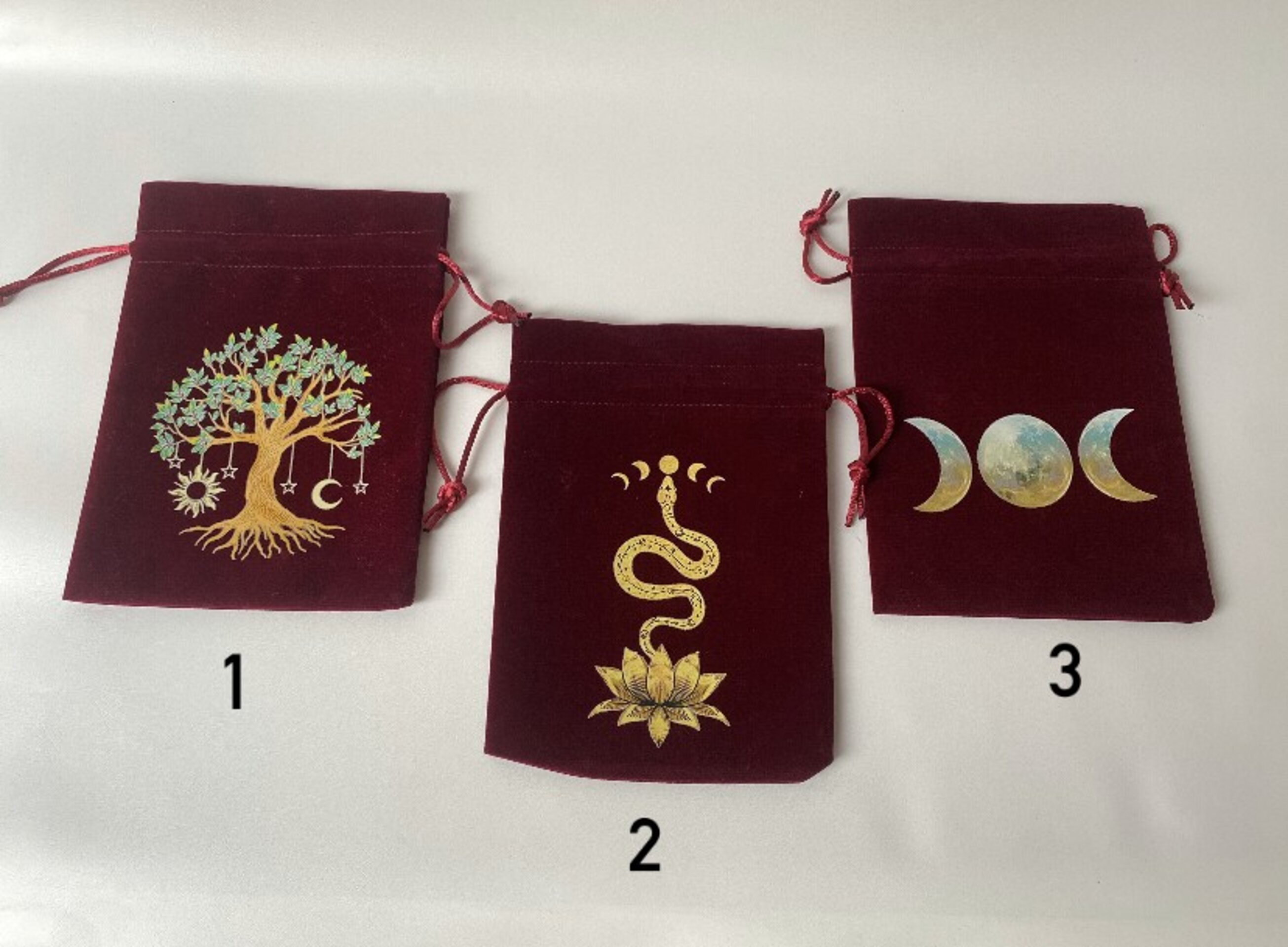 Bolsa para Tarot de terciopelo - 2