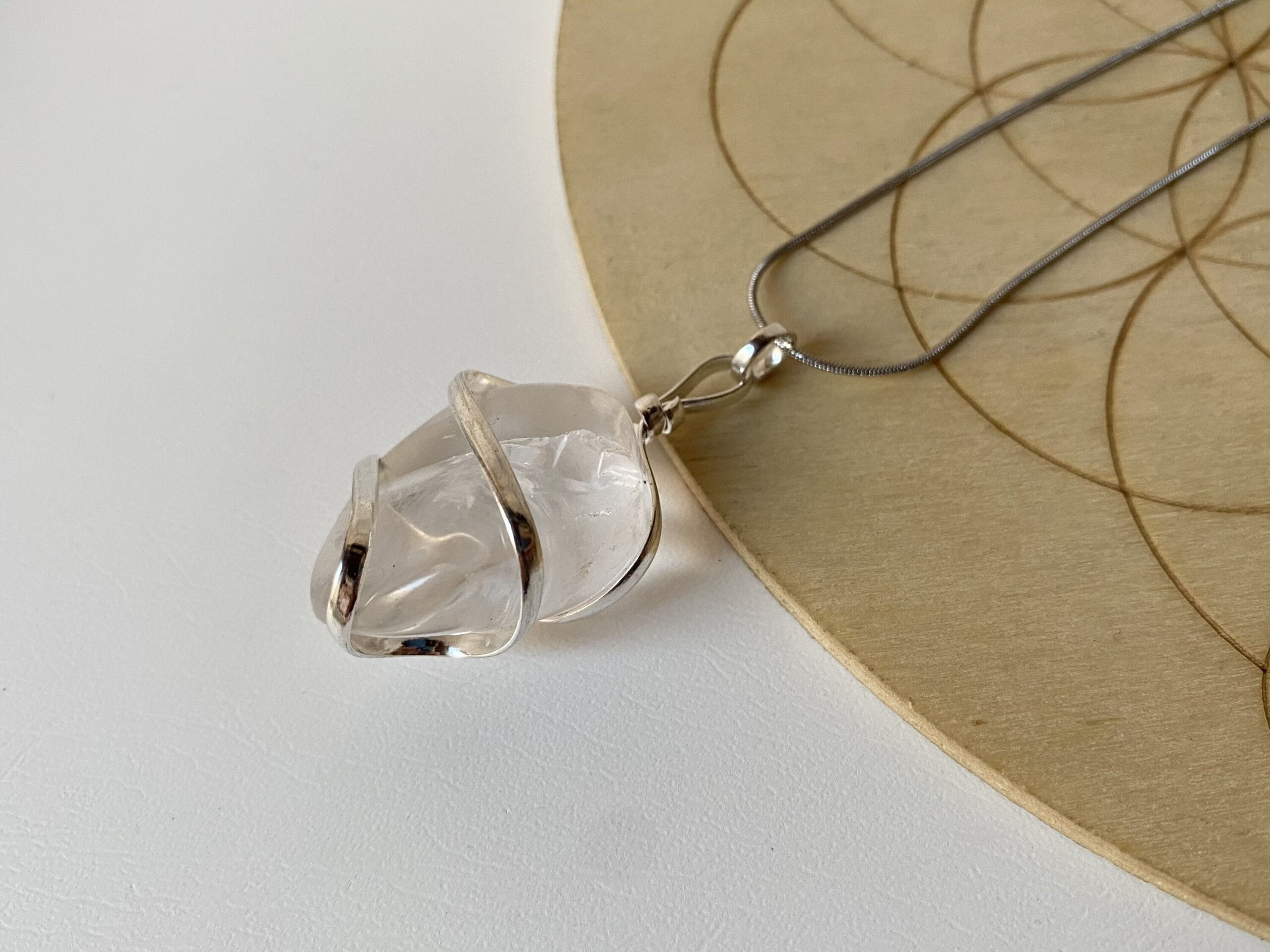 Colgante Cuarzo Cristal - 1