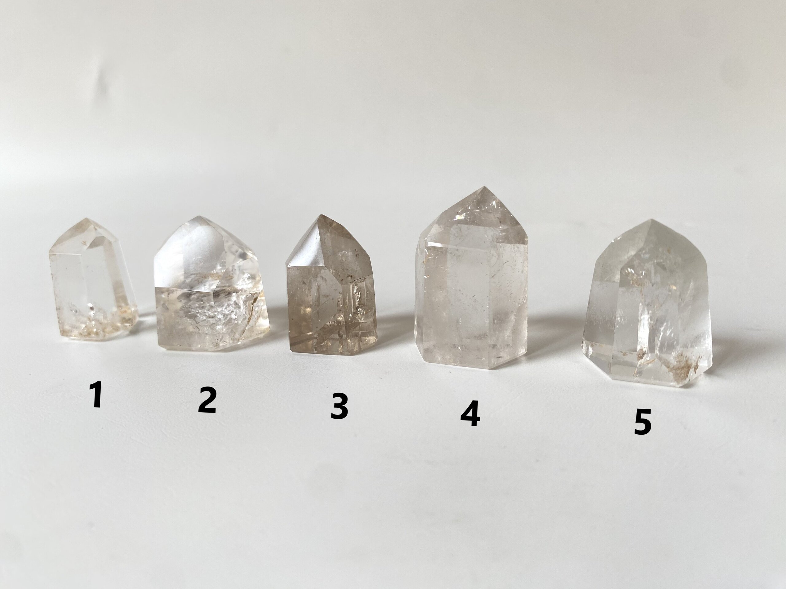 Punta Cuarzo Cristal de Roca Calidad Extra - 3