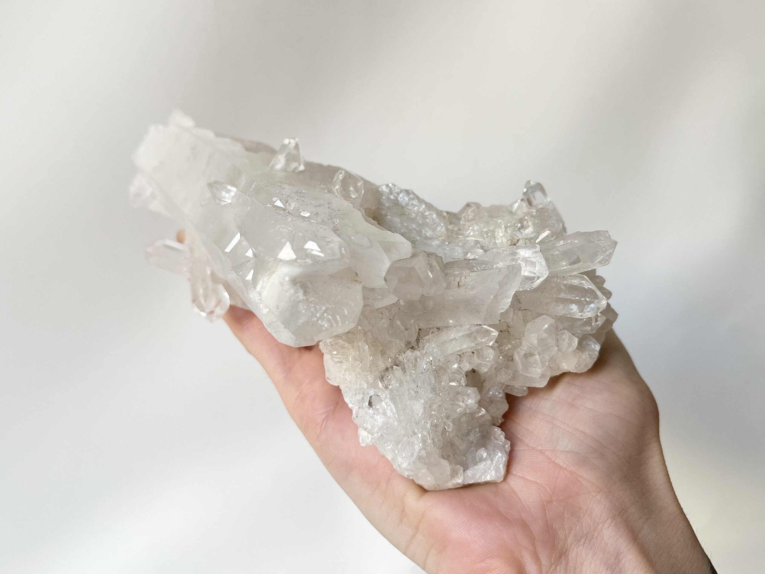 Drusa Cuarzo Cristal de Roca - 1