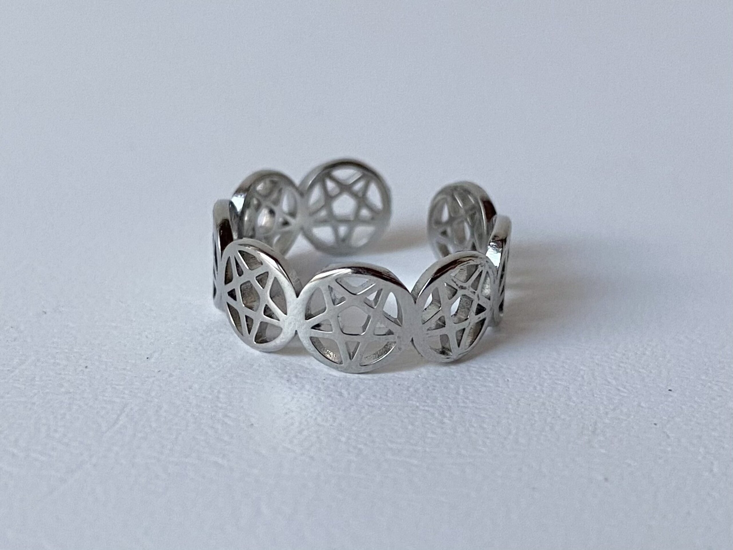 Anillo Pentagramas - 1