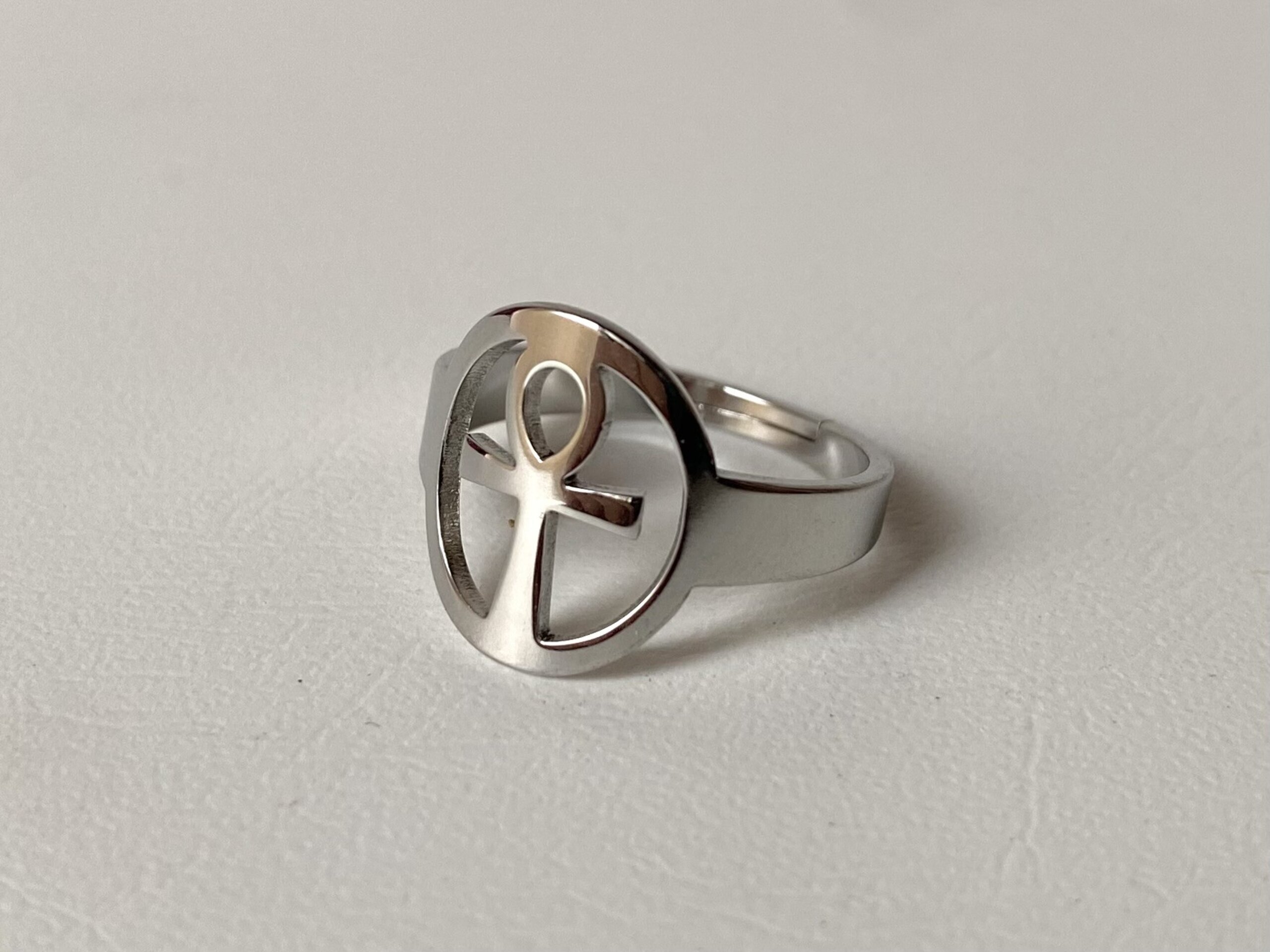 Anillo Cruz Ankh - 1