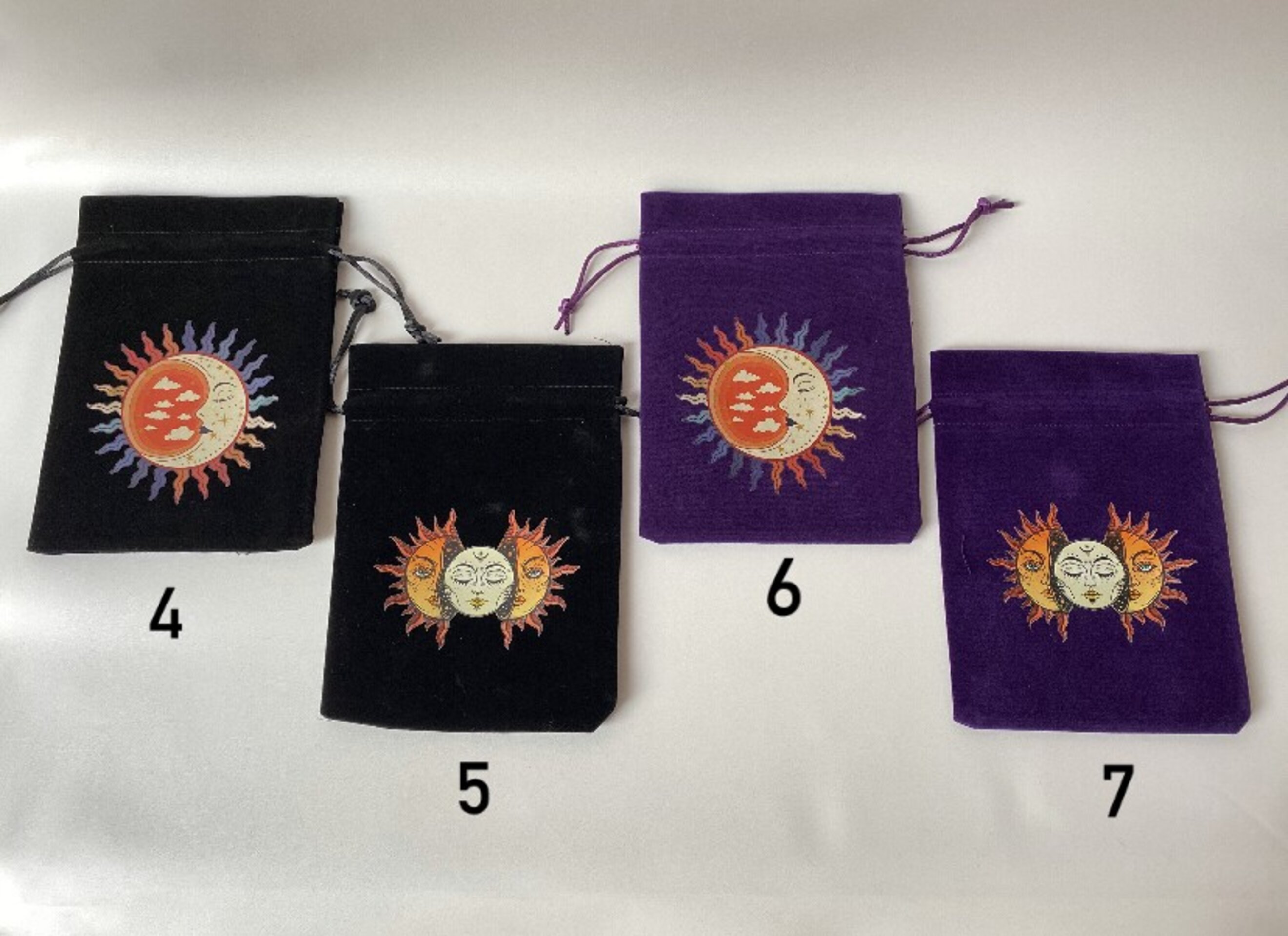 Bolsa para Tarot de terciopelo - 3