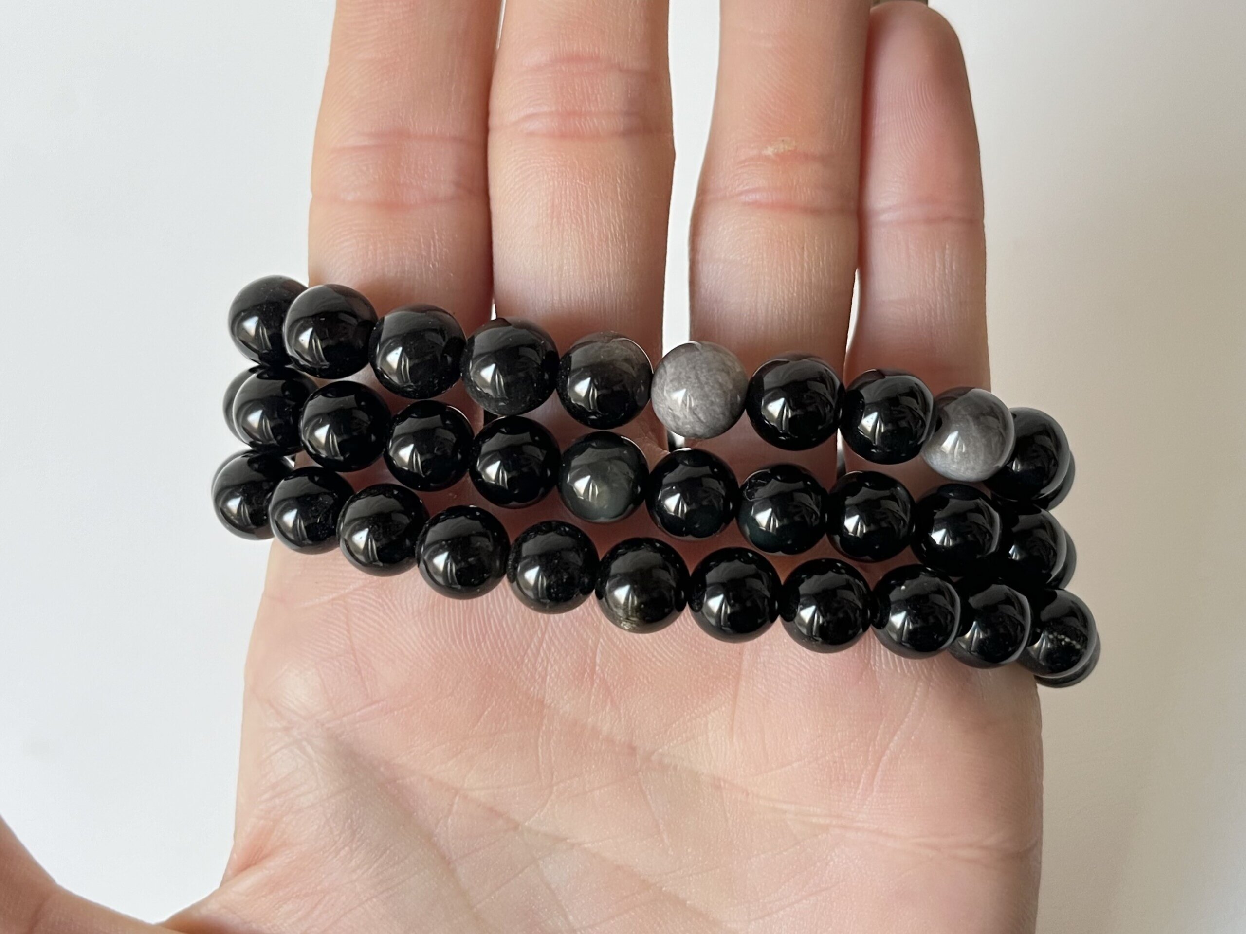 Pulsera Obsidiana Dorada - 1