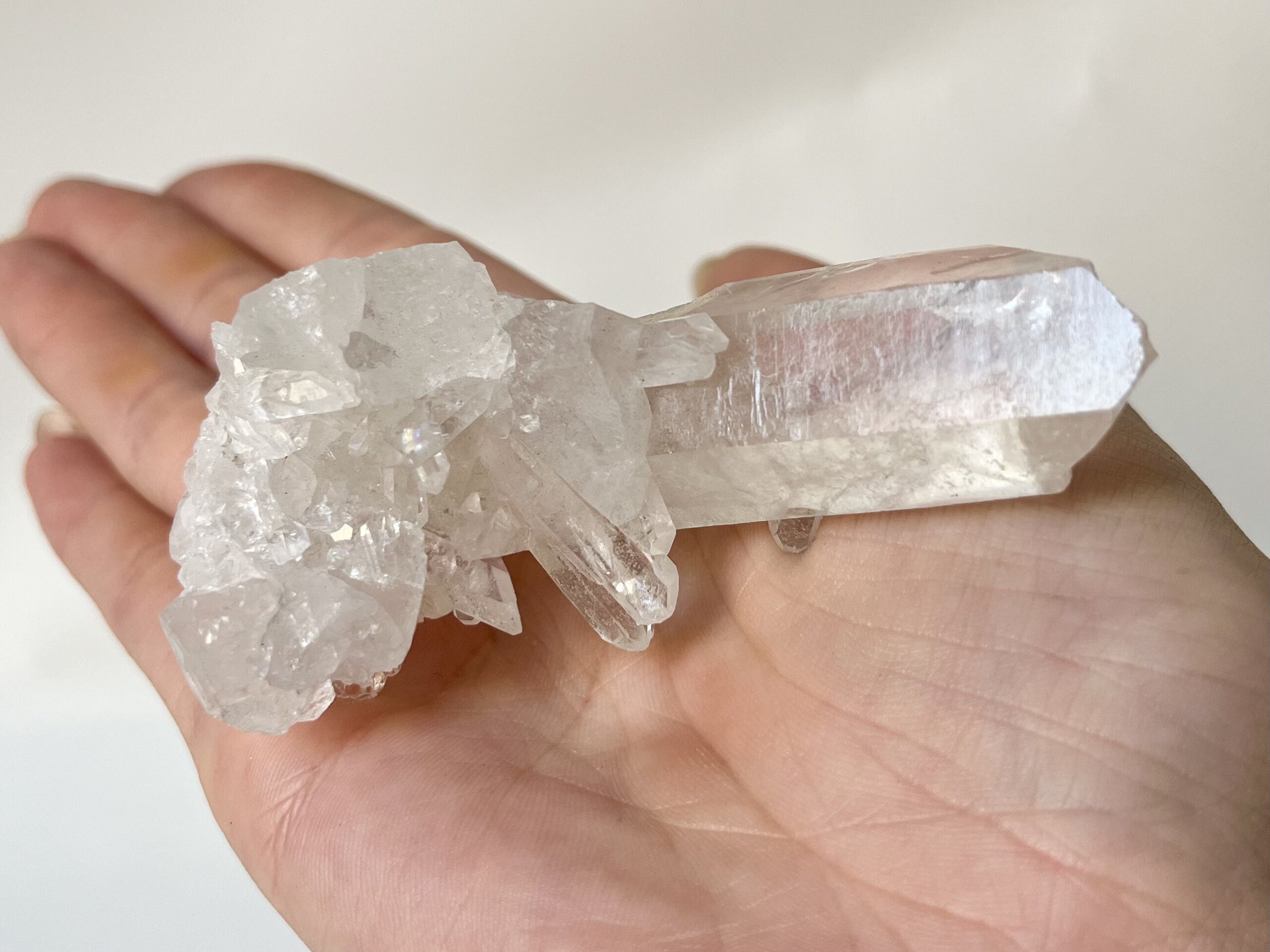 Drusa Cuarzo Cristal de Roca - 1
