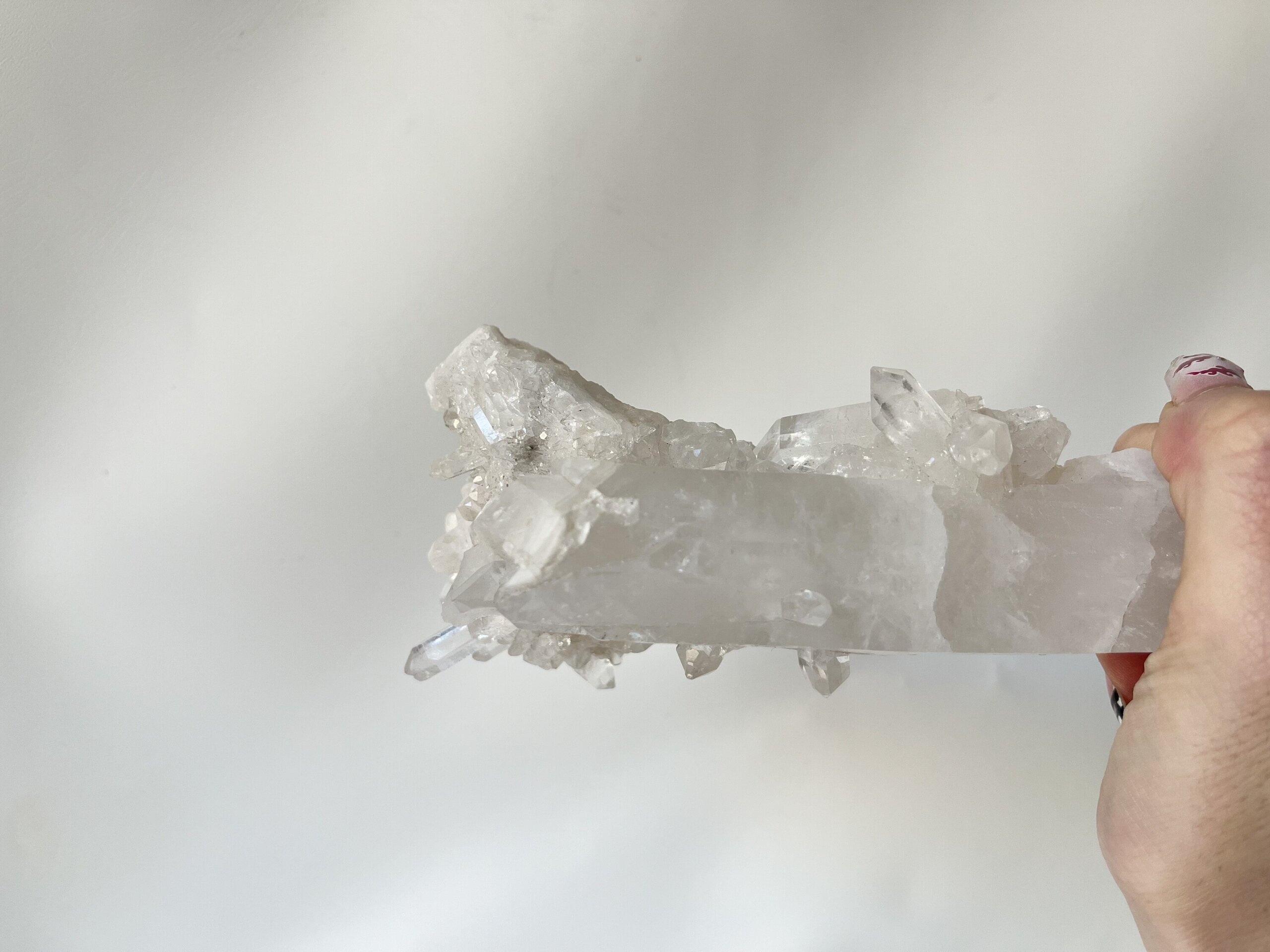 Drusa Cuarzo Cristal de Roca - 3